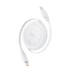 کابل فست شارژ جمع شونده Baseus Free2Pull Mini Type-C To Type-C 60W طول 100 سانتی‌متر