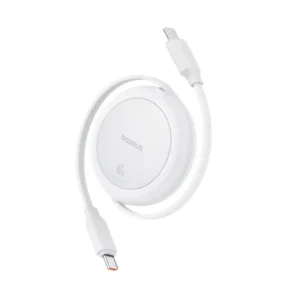 کابل فست شارژ جمع شونده Baseus Free2Pull Mini Type-C To Type-C 60W طول 100 سانتی‌متر