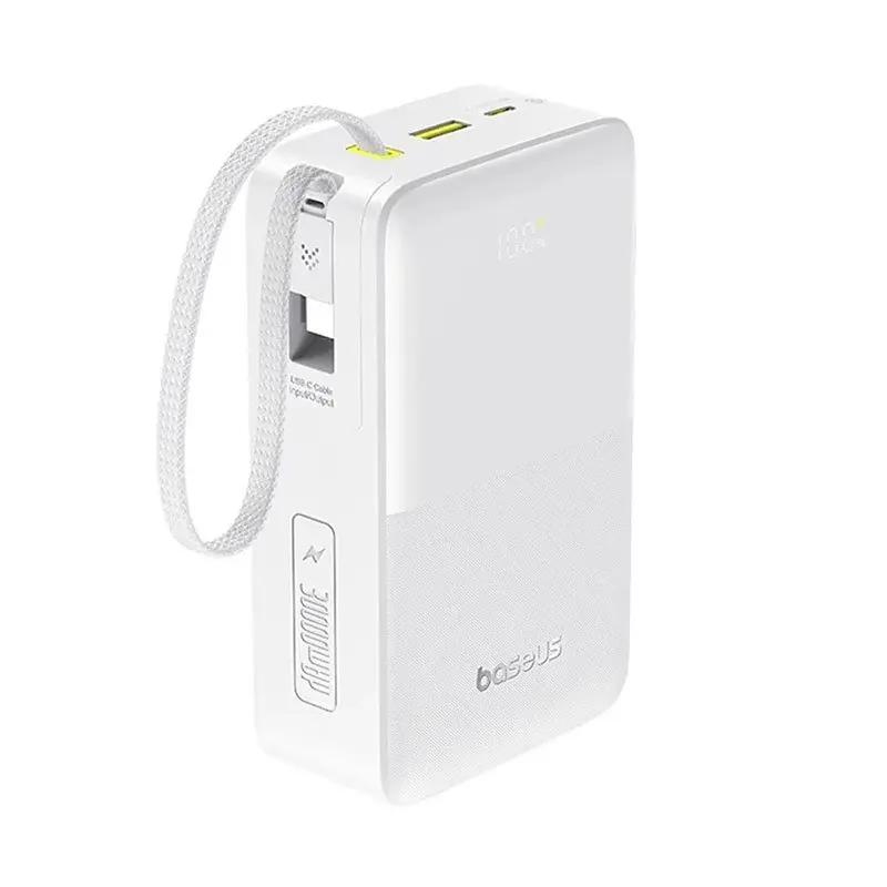 پاوربانک باسئوس مدل Enerfill FC51 Bipow 2 Pro با ظرفیت 30000 میلی‌آمپر ساعت