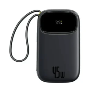 پاوربانک باسئوس مدل EnerFill FC31 ظرفیت 20000 میلی آمپر ساعت توان 45 وات