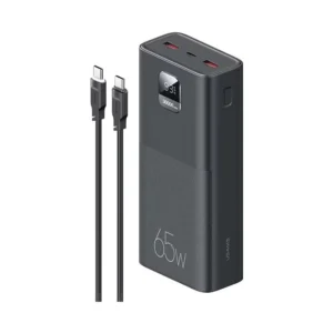پاوربانک یوسمز مدل US-CD185 ظرفیت 30000 میلی‌آمپر‌ ساعت توان 65 وات (به همراه کابل)