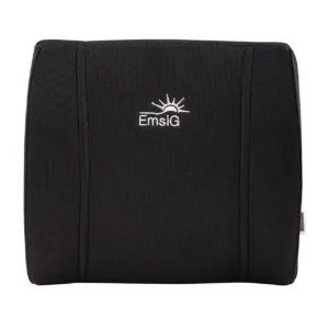 بالش پشت کمر EmsiG مدل MF10 - مشکی (گارانتی 24 ماهه طلایی)