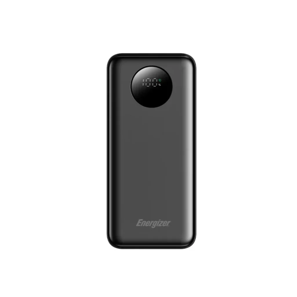 پاوربانک PD و فست شارژ Energizer 22.5W 30000mAh مدل UE30090PQ - مشکی (گارانتی متین)