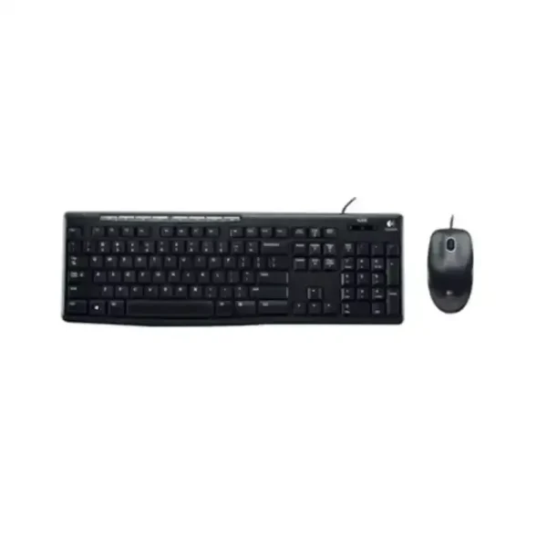 کیبورد با سیم لاجیتک مدل Mk200 Media به همراه ماوس