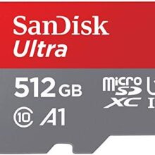 کارت حافظه microSDXC سن دیسک مدل Ultra A1 ظرفیت 512 گیگابایت