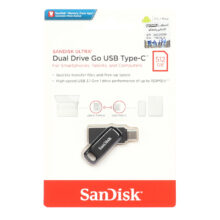 SanDisk Ultra Dual Drive Go USB Type-C USB3.1 Flash Memory – 512GB