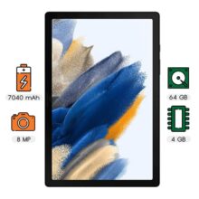 تبلت 10.5 اینچی سامسونگ مدل Galaxy Tab A8.0 LTE SM-X205 با ظرفیت 64GB و رم 4GB